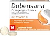 Dobensana, Orangengeschmack 1.2 mg 0.6 mg Lutschtabletten, Orange, Vitamin C, 16...