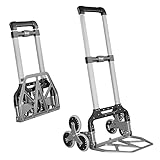 ATHLON TOOLS Treppensteiger-Sackkarre bis 100kg - XXL - klappbar - aus Aluminium...