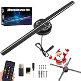 My Holo Screen, Myholoscreen, 3D Hologramm Lüfter LED Projektor, Weihnachten...