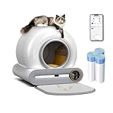 Selbstreinigende Katzentoilette Elektrisch Self Cleaning Automatisches Katzenklo...