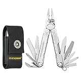 LEATHERMAN Rebar, Kompaktes Multi-Tool mit 17 praktischen Werkzeugen,...