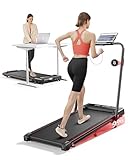 Laufband für Zuhause mit Neigung, 4 IN 1 Walking Pad, 12km/h Klappbar Laufband...