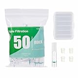 YiTenn 50/100/200 stück Dreifach-Filtration Zigarettenfilter mit Tragbarer...