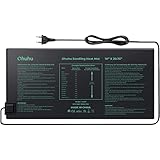 Ohuhu Heizmatte Wärmematte für Sämling Germination, Wasserdichtes Heizmatte...