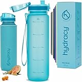 Hydracy Trinkflasche mit Fruchteinsatz - 1L Wasserflasche - BPA-freie...