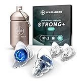 Schallwerk ® Strong+ Daily - unauffällige Gehörschutz Ohrstöpsel –...