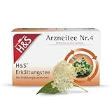 H&S Erkältungstee: Arzneitee Nr. 4 bei fieberhaften Erkältungen mit Symptomen...