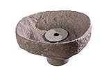GreenLife Springbrunnenset für Dekor-Regenspeicher Hinkelstein, granitrot, 47 x...