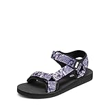 DREAM PAIRS Damen Sandalen Sport Outdoor Sandale Wandern Sandalen Trekking Flach...