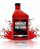 Flasche Kunstblut - rot 0,47 L - Theater-Blut Filmblut | Halloween, Horror...