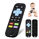Baby Beißspielzeug, 2 Pcs Fernbedienung Beißring, Silikon Zahnungshilfe Baby...