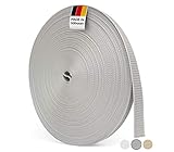 BAUHELD® 50m Rolladengurt 14mm 18mm 20mm 23mm [Made in Germany] Für Rolläden...