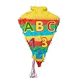 Idena 40600 - Pinata Schultüte, Schulanfang, 55 x 37,5 x 14 cm, Einschulung,...