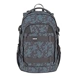 BOLD Lässig Schulrucksack mit Reflektoren und höhenverstellbarem...