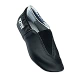 Anniel 2038 Gymnastikschuhe aus Leder. 100% Made in Italy (41, Schwarz)