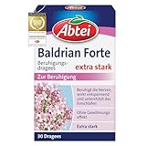 Abtei Baldrian Forte - Baldriantabletten - zur Beruhigung, bei Schlaf- und...