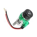 CGEAMDY Auto Zigarettenanzünder Steckdose, Wasserdicht Marine Grade 12V...