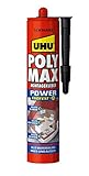 UHU POLY MAX Montagekleber POWER Kartusche, Schwarzer Montageklebstoff und...