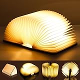 Luthando LED Buchlampe, Buch Licht Faltbare Buchlampe, LED Stimmungsbeleuchtung...