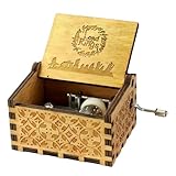 Cuzit, „Der Herr der Ringe“-Filmmusik-Spieluhr in gravierter Holzbox mit...