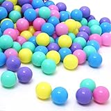 LittleTom Ab Null: 50 Bunte Bälle für Bällebad Baby Spielbälle 5,5cm -...