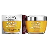 Olay Regenerist AHA 24 + Vitamin C Tagescreme (50 g), Gel-Creme, mit Niacinamid,...