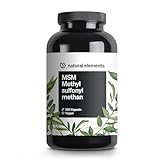 MSM Kapseln - 365 vegane Kapseln - Laborgeprüfte 1600mg Methylsulfonylmethan...