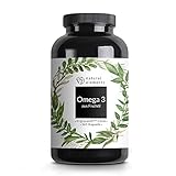 Omega 3 (365 Kapseln) - 1000mg Fischöl pro Kapsel mit EPA und DHA (in...