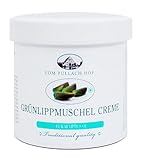 GRÜNLIPPMUSCHEL CREME 250ml mit Eukalyptus-Öl Tannen-Öl Kampfer Hautpflege...