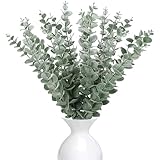 RXKFIGX 30 Stück Eukalyptus Deko, Künstliche Eukalyptusblätter Deko,...