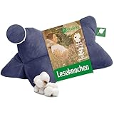 Herbalind Leseknochen Feiner Cord WOHLFÜHLZEIT - 100% Baumwolle Babycord robust...