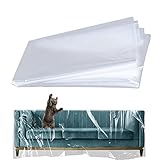 ToKinCen 1PC Transparente Sofa Staubschutzhüllen Kunststoff Wasserfeste...