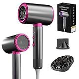 AIUNAOM Ionen Haartrockner 2400W mit Kalt-/Heißtaste, 3 Geschwindigkeiten, 2...