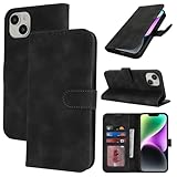 Zouzt Hülle für iPhone 15 Plus / 14 Plus 6,7-Zoll, Stoßfestes PU Leder...