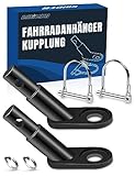 Coicer Fahrradanhänger Kupplung Fahrrad Anhängerkupplung Kupplung Anhänger...