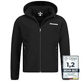 Kirkjubøur® Hestur Herren SOFTSHELLjacke 10.000 mm Wassersäule, mit Kapuze...