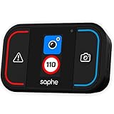 Saphe Drive Mini Blitzerwarner für das Auto mit Farbdisplay – Zeigt Blitzer,...