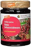 tegut... Rote Johannisbeere-Gelee Extra, 1 x 340 g