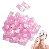 50 Stück komprimierte Gesichtsmaske, natürliche Seide,...