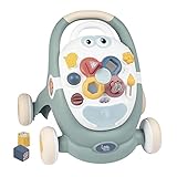 Smoby Toys - Little Smoby Lauflernwagen ab 1 Jahr - 3-in-1-Lauflernhilfe mit...