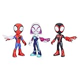 Marvel Spidey and His Amazing Friends Supersized Hero 22.5-cm Action Figures...