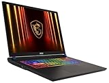 MSI Vector 17 HX AI Gaming-Laptop, 17' QHD+ 240 Hz Display, Intel Core Ultra 9...