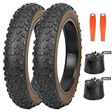 GRELiving 2er-Pack 20x4.0 Zoll Heavy Duty E-Bike Reifen Fat-Bike Reifen 98-406...