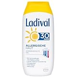 Ladival Allergische Haut Sonnenschutz Gel LSF 30 – Parfümfreies Sonnengel...