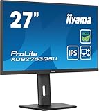 iiyama Prolite XUB2763QSU-B1 68,6cm 27' IPS LED-Monitor WQHD 100Hz HDMI DP...