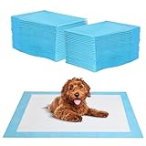 JANUIXCO 40 Stück Welpen Unterlagen - 60 × 60 cm PIPI Matten für Hunde -...