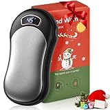 LIUWID Handwärmer Elektrische 10000mAh Tragbare Taschenwärmer USB Powerbank,...