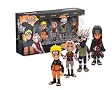 MINIX Naruto Shippuden – 4er-Pack – Sammelfigur 7 cm (Naruto, Kakashi,...