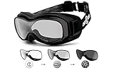 CHILLOUT RIDER® | SELBSTTÖNEND | Motorrad Überbrille | Motorradbrille für...