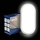 Letlit Deckenleuchte LED Wandleuchte Innen, 12W 1200LM LED Lampe Kellerlampe...